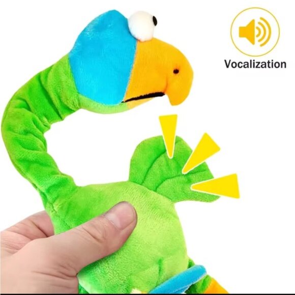 Dog Toy ~ Squeaker ~ Silly Fun Bird with Stretchy Neck ~ Brand New - Picture 10 of 11